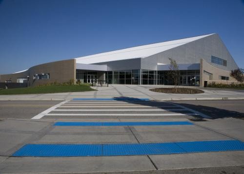 Kelly Family Sports Center Main Entrance
